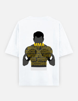 LightsOut Co. LightsOut Arc II - MMA - Premium Oversized T-Shirt - Light Editions - Premium Heavyweight Oversized Fit