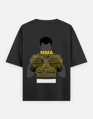 LightsOut Co. LightsOut Arc II - MMA - Premium Oversized T-Shirt - Premium Heavyweight Oversized Fit