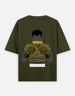 LightsOut Co. LightsOut Arc II - MMA - Premium Oversized T-Shirt - Premium Heavyweight Oversized Fit