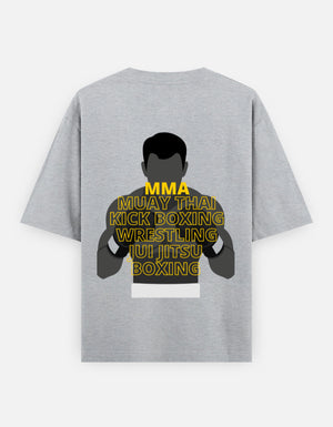 LightsOut Co. LightsOut Arc II - MMA - Premium Oversized T-Shirt - Premium Heavyweight Oversized Fit