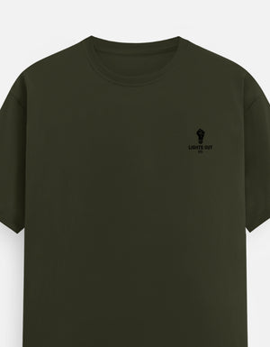 LightsOut Co. LightsOut Classic - WBC - Premium Tee - Premium Heavyweight Oversized Fit