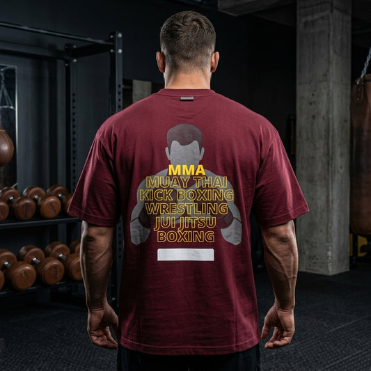 LightsOut Co. LightsOut Arc II - MMA - Premium Oversized T-Shirt - Premium Heavyweight Oversized Fit